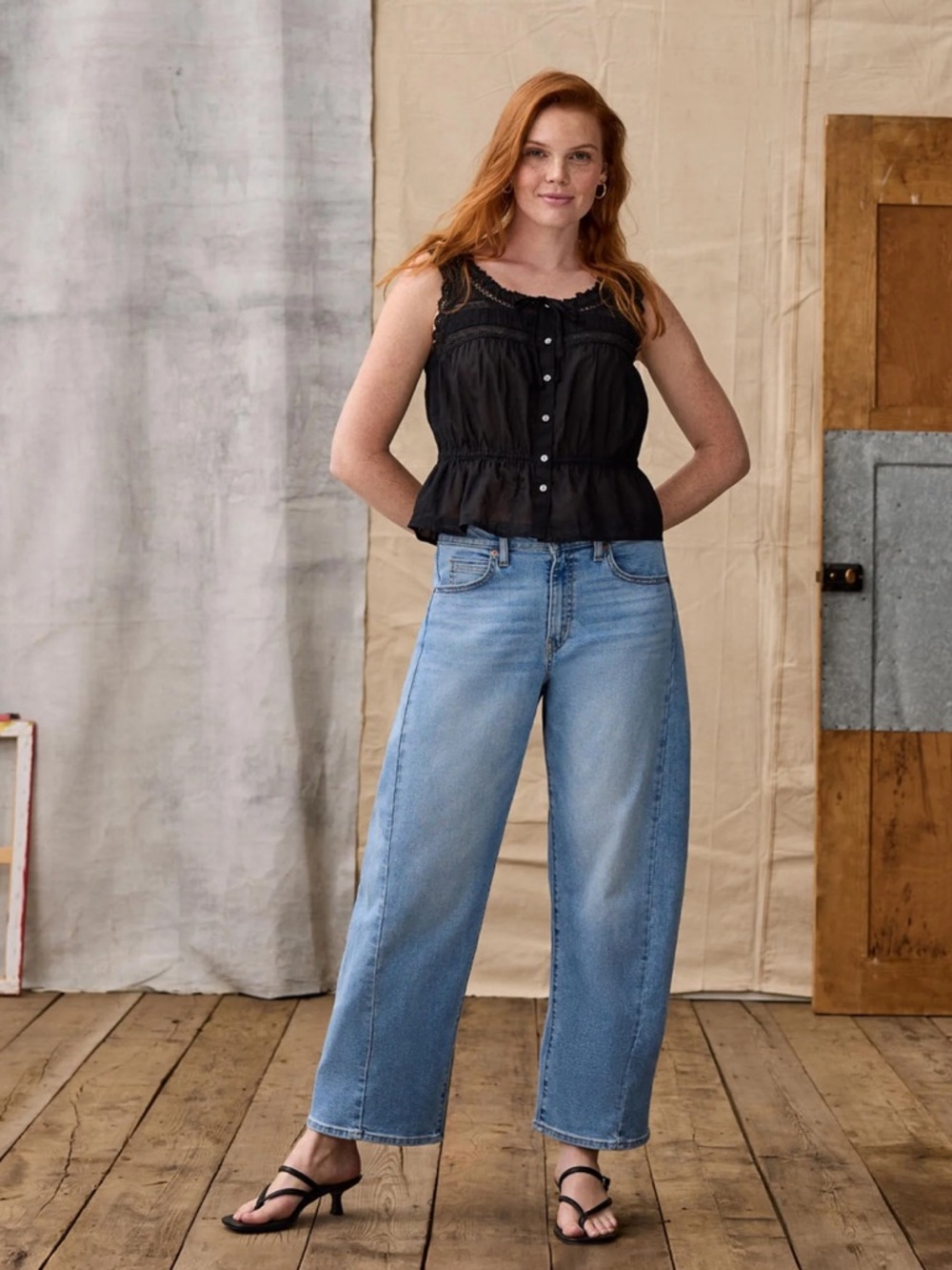 Levi Strauss Signature Women's Vintage Barrel Jeans Size 12 NWT